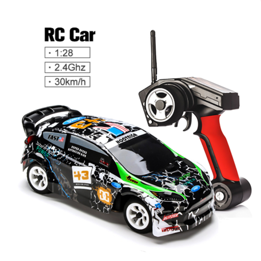 Wltoys K989 with 2 Batteries 1/28 2.4G 4WD Brushed RC Car Alloy Chassis Vehicles RTR Model