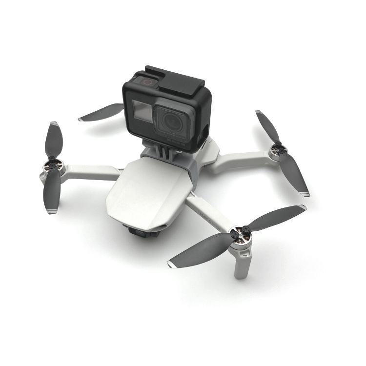 Extended Adapter Mount Bracket Holder 1/4 Screw for DJI Mavic Mini Drone Go Pro8 insta 360 Panorama Camera
