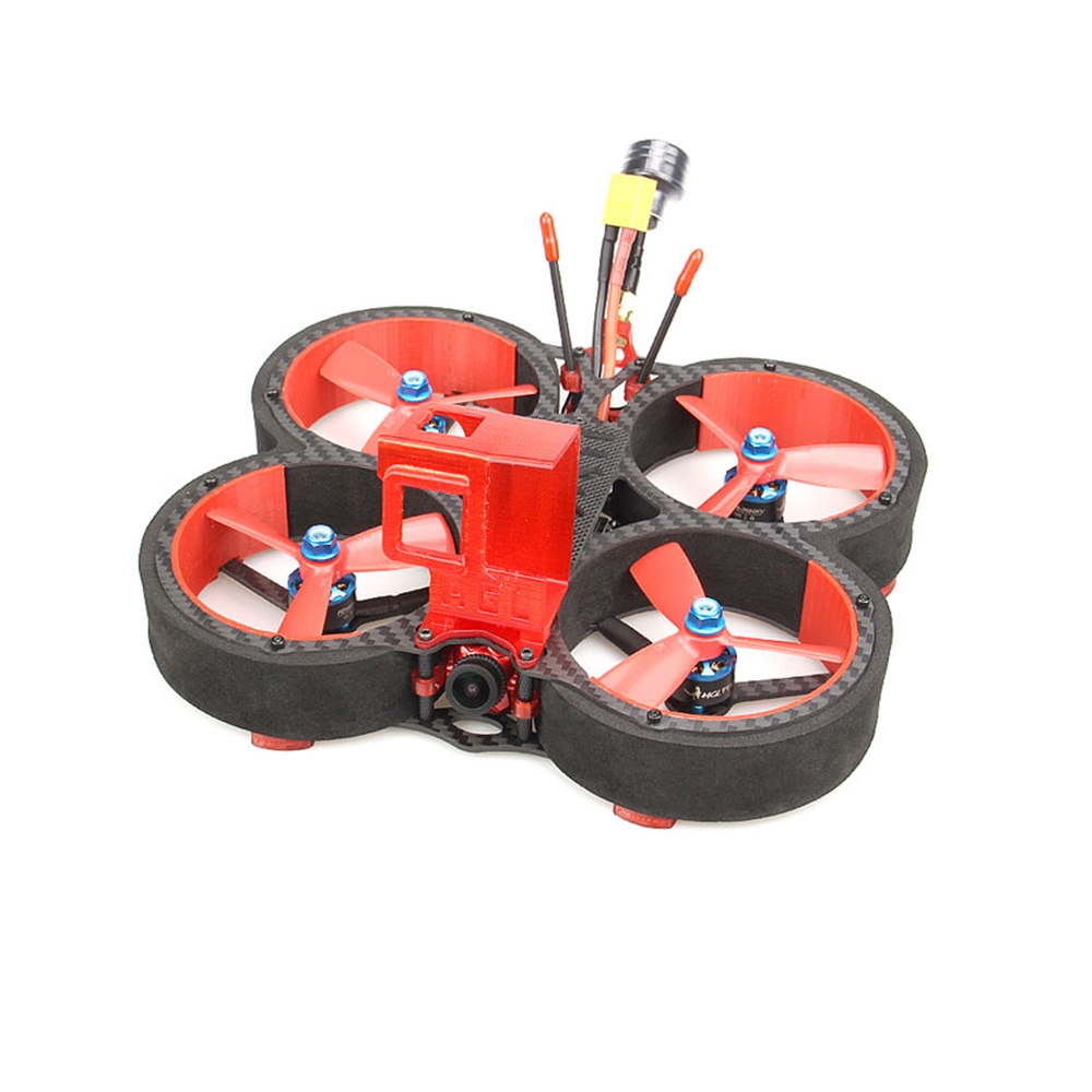 HGLRC Veyron 3 136mm F4 ZEUS 35A ESC 3 Inch 4S / 6S Cinewhoop FPV Racing Drone PNP BNF w/ Caddx Ratel 1200TVL Camera