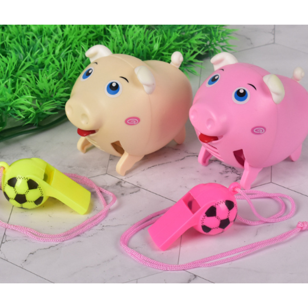 Whistle Pig Voice-activated Induction Electric Children's Toys Lighting Music Whistling Can Run