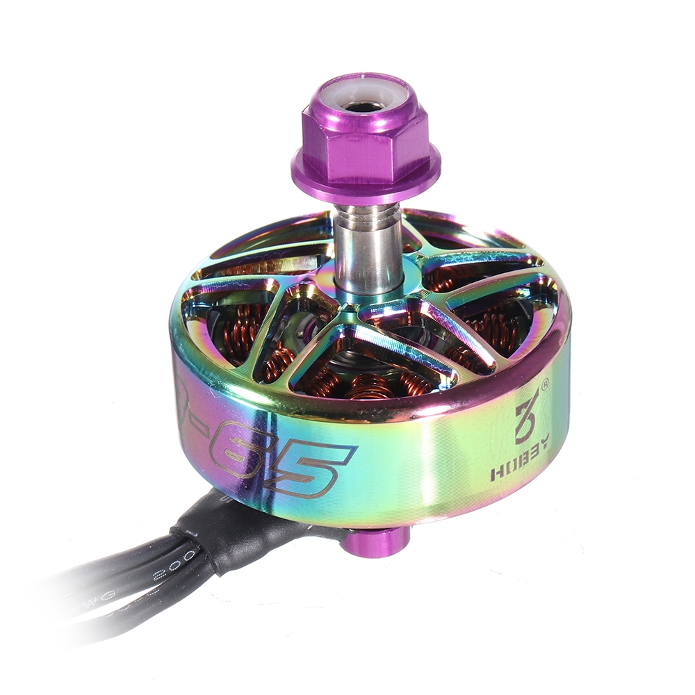 B-65 2306.5 1900KV 6S Colorful Brushless Motor 2 CW & 2 CCW for 200-250mm 5 Inch RC Drone FPV Racing