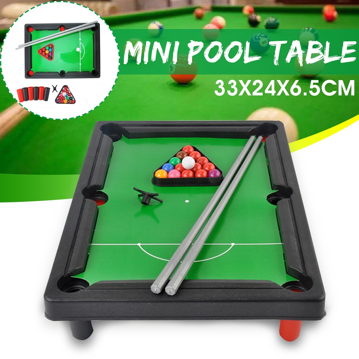 Mini American Billiards Billiard Indoor Parent-child Interactive Table Games Sports Toys Children's Educational Toys