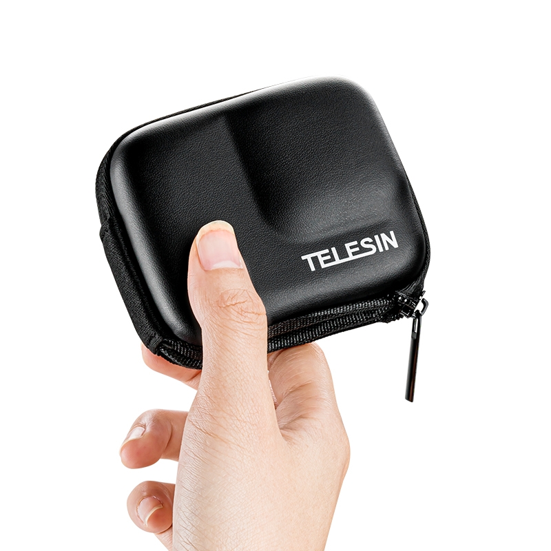 TELESIN Camera Bag Storage Protection Box Outdoor Sports Body Protection Bag for Insta360 One R 4K Camera