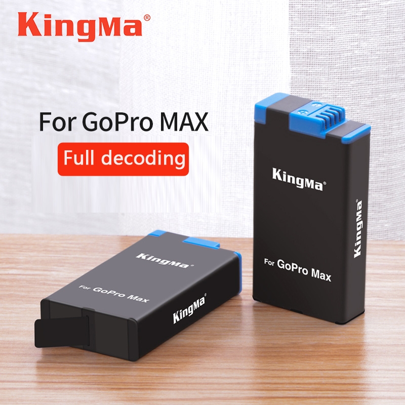 KingMa SPCC1B 4.4V 1400mAh LiPo Battery For GoPor Max Camera