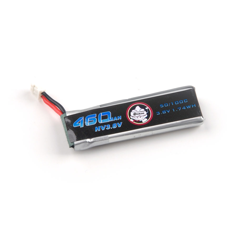 5X Eachine 3.8V 460mAh 50C/100C 1S Lipo Battery 60*18*7mm OH2.0 Output for Novice-II FPV Racing Drone