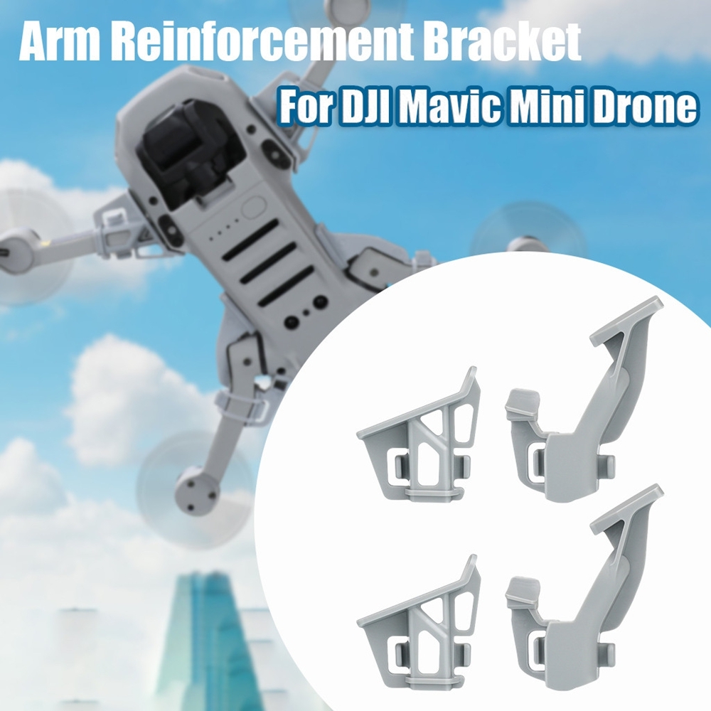 RCSTQ Arms Reinforcement Fixed Bracket Mount Holder Kit Protector for DJI Mavic Mini RC Drone