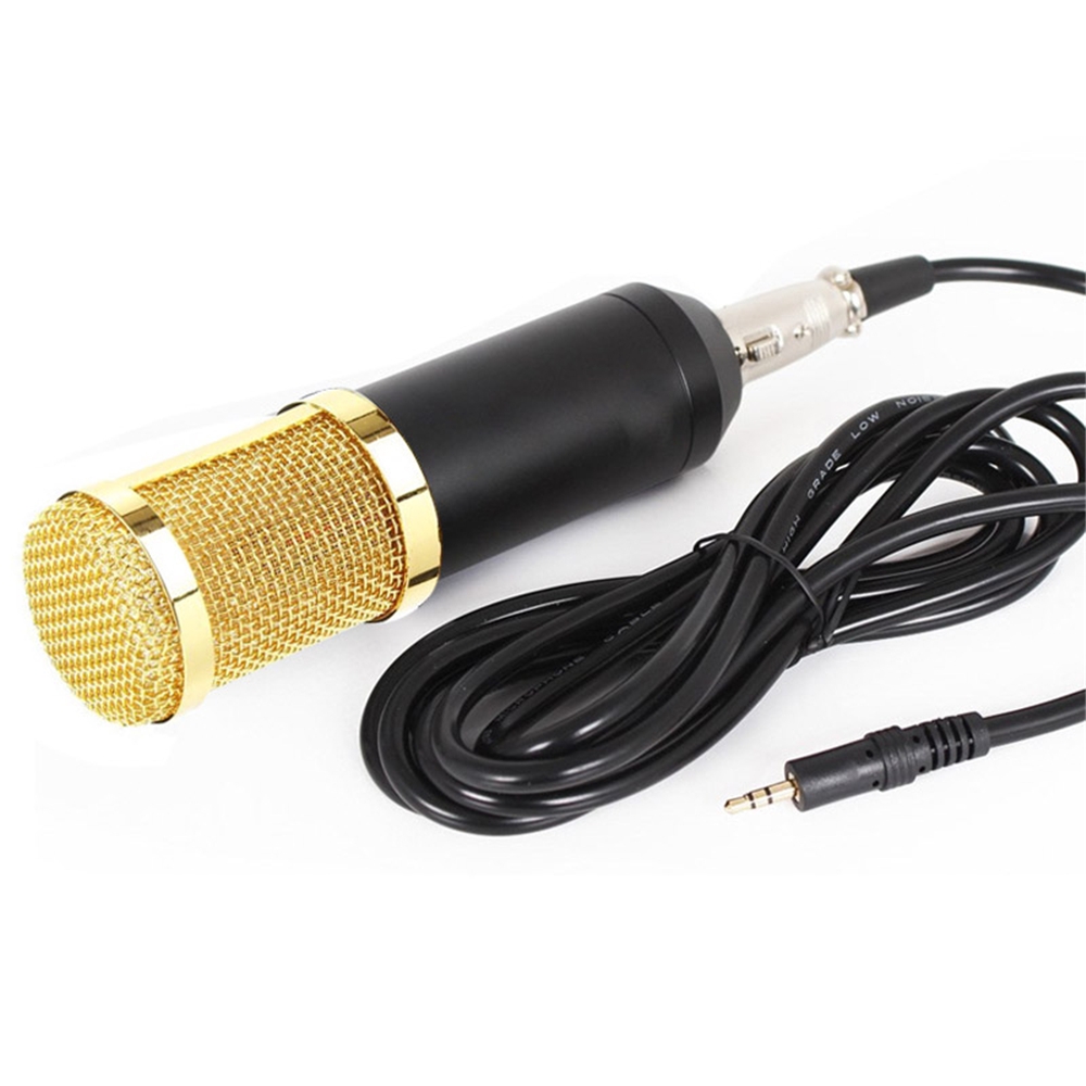BM 800 Microphone Condenser Sound Recording Microphone With Shock Mount For Radio Braodcasting Singing Recording KTV Karaoke Mic