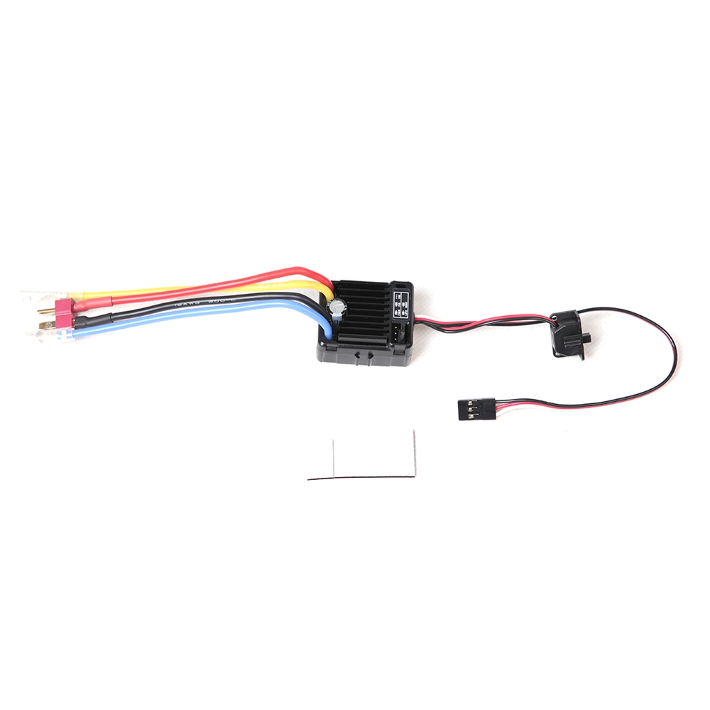 ROCHOBBY Hobbywing Waterproof 60A Brushed ESC For 1/6 2.4G 2CH 1941 MB SCALER RC Car Waterproof Vehicle Models Parts - Photo: 1