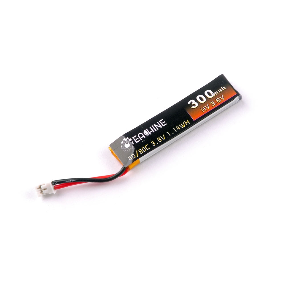 Eachine 3.8V 300mAh 40C 1S LiHV High Voltage Lithium Battery for UZ65 Whoop FPV Racing Drone