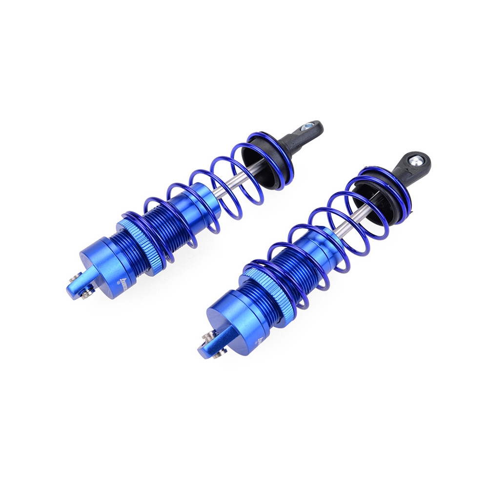 2PCS Full Metal Aluminum Rear Shock Damper for Slash 4x4 2WD Huanqi 727 1/10 RC Crawler Truck