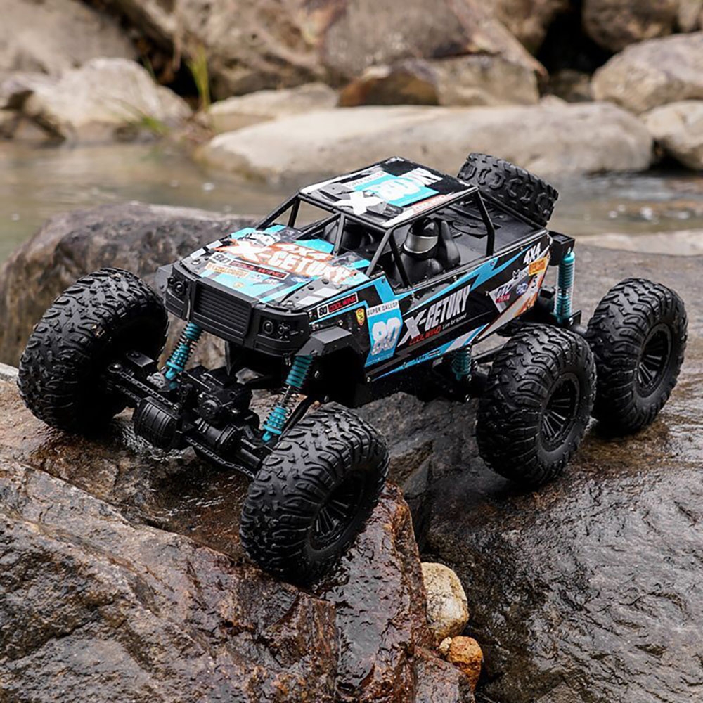 2.4G 6WD 60CM Big Foot Crawler RC Car Toys Vehicle Models Alloy Body