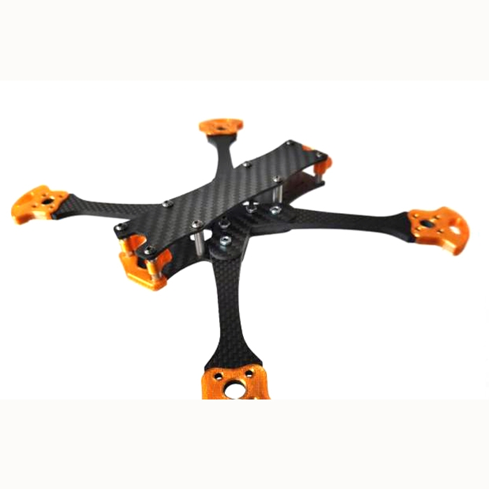 100mhz 5 Inch 210mm Wheelbase 4mm Arm Freestyle Frame Kit 20x20mm / 30.5x30.5mm 90g for RC Drone FPV Racing