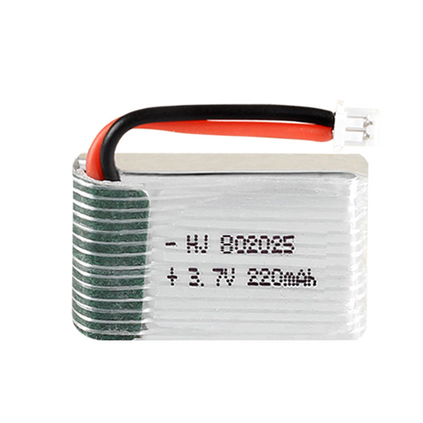 3.7V 220mAh 20C JST PH2.0 Li-po Battery for Eachine E015 RC Drone Quadcopter