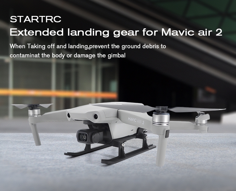 STARTRC 20mm Extended Heighten Landing Gear for DJI Mavic Air 2 RC Quadcopter