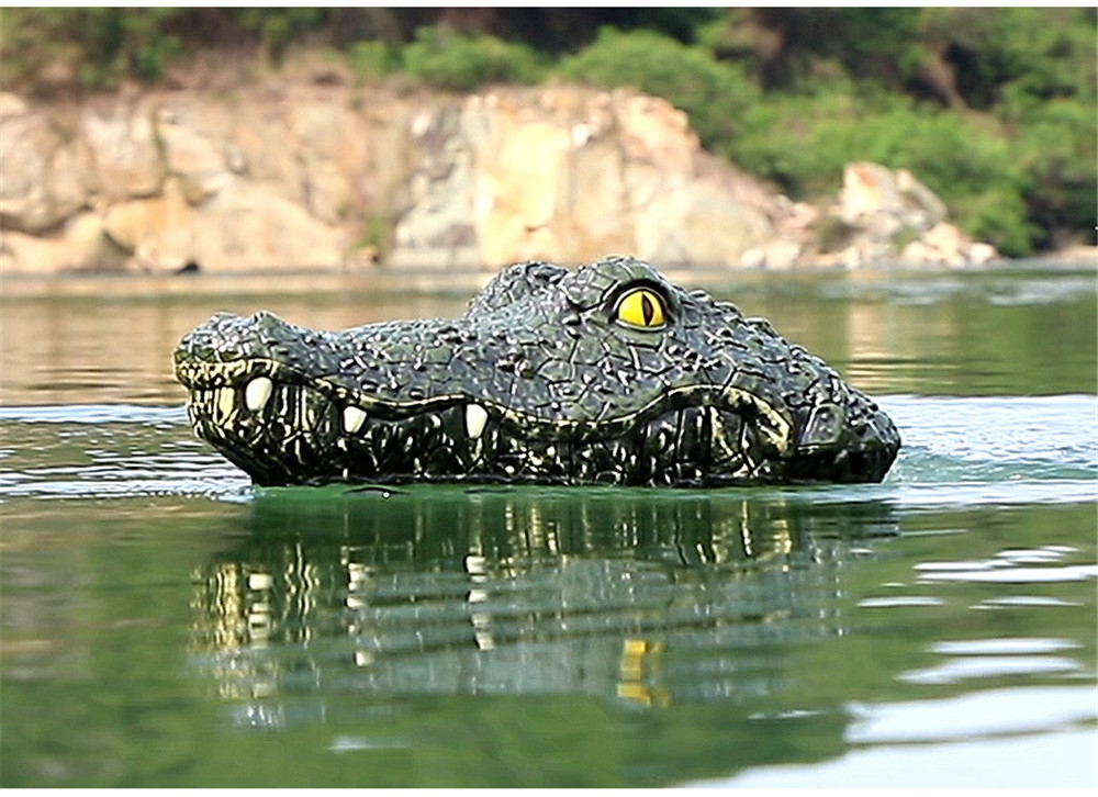 MX 0030 2.4G 4CH Electric RC Boat Simulation Crocodile Animal Vehicles RTR Model Toy