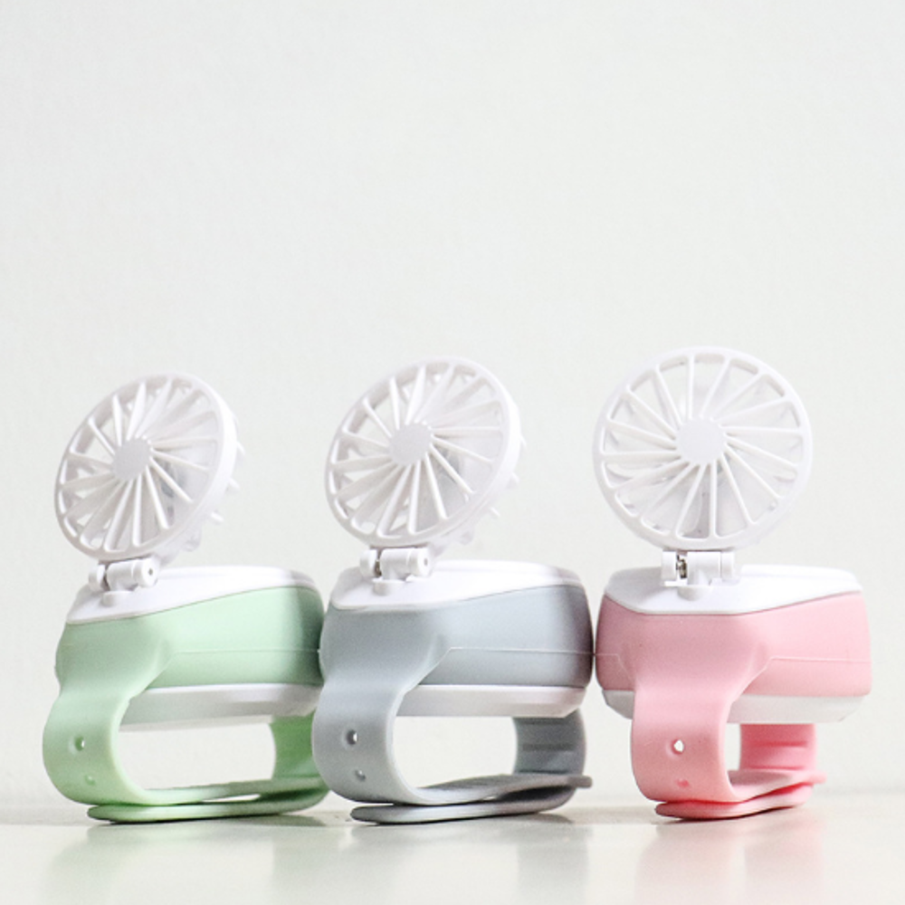 USB Charging Version Mini Watch Fan Lazy Fan Artifact Toys