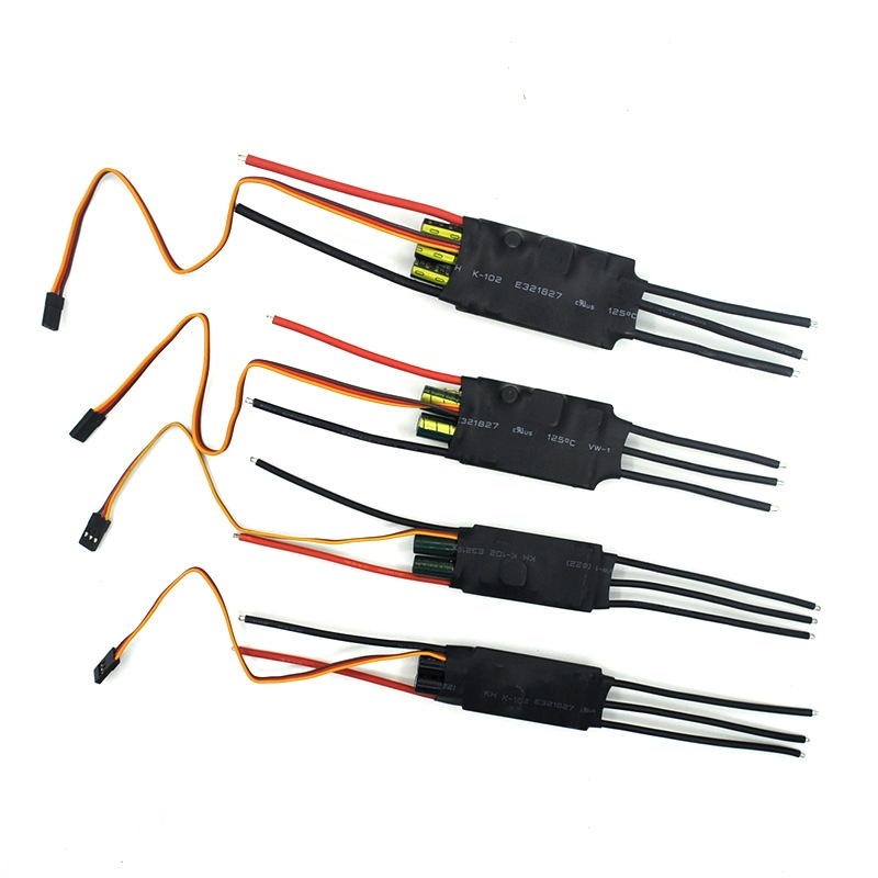 Double Sides Brushless ESC 40/50/60/80A Underwater Thruster RC Car Boat Part UBEC 5A 5V