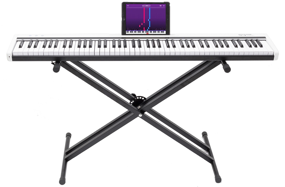 88 Keys Smart Electronic Piano Light Up Keyboard Smart Self-study Piano for Beginners