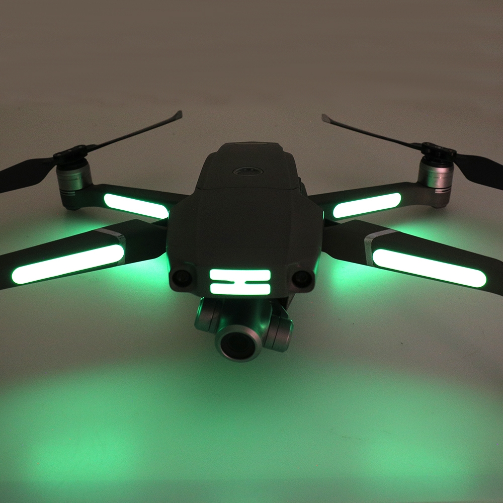 Drone Universal Luminous Sticker for Autel EVO 2/DJI Mavix Air 2/Mavic Pro/Mavic Air RC Quadcopter