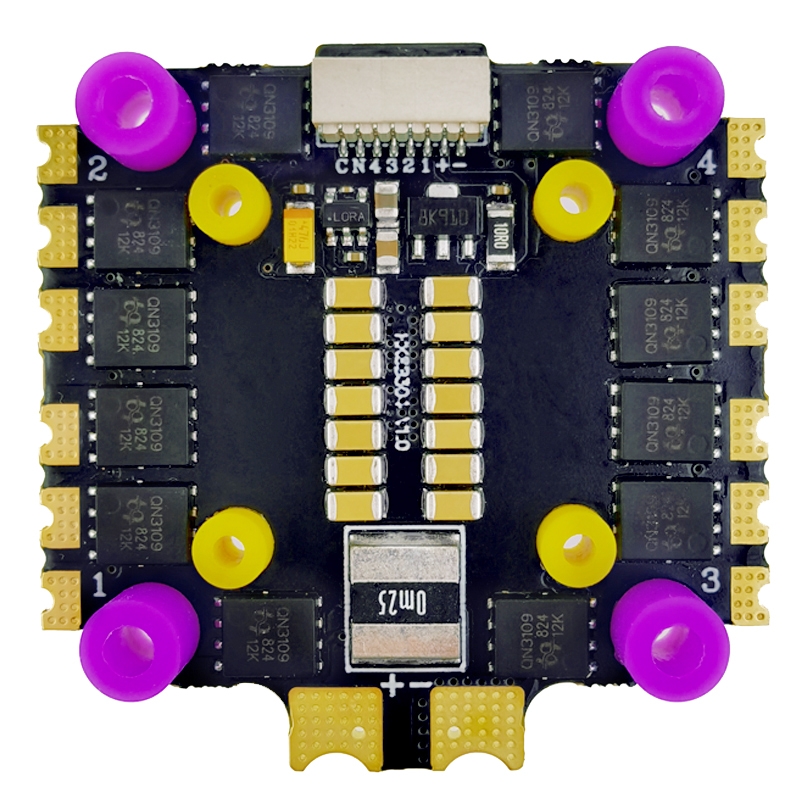 HAKRC 8B45A 20x20/30.5x30.5mm 4In1 ESC 2-6S 45A BLHeli-S DShot150/300/600 Double Hole Distance for FPV Racing RC Drone