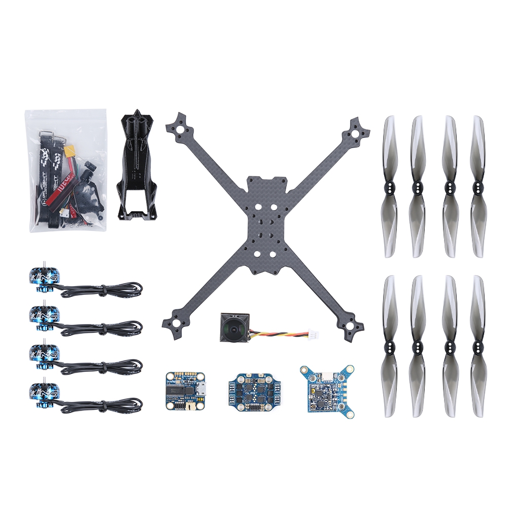 iFlight TurboBee 160RS 165mm Wheelbase 4Inch DIY Build Kit FPV Racing Frame Set SucceX Micro V1.5 15A 4IN1 ESC XING 1404 3800KV Motor