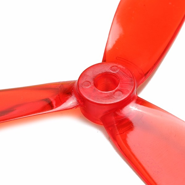 10 Pairs Kingkong 5045 5x4.5x3 3-Blade CW CCW Clear Single Color Propellers for FPV Racer