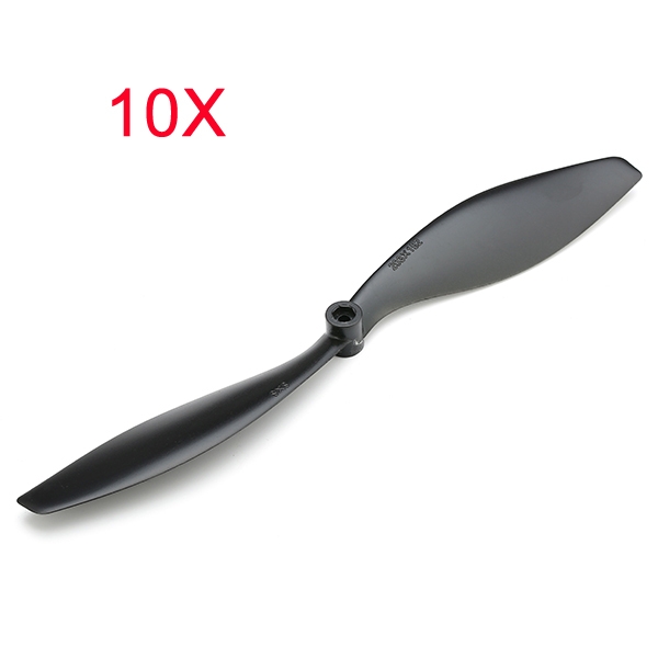 10PCS 8060 8x6 inch Propeller Blade Black CCW for RC Airplane