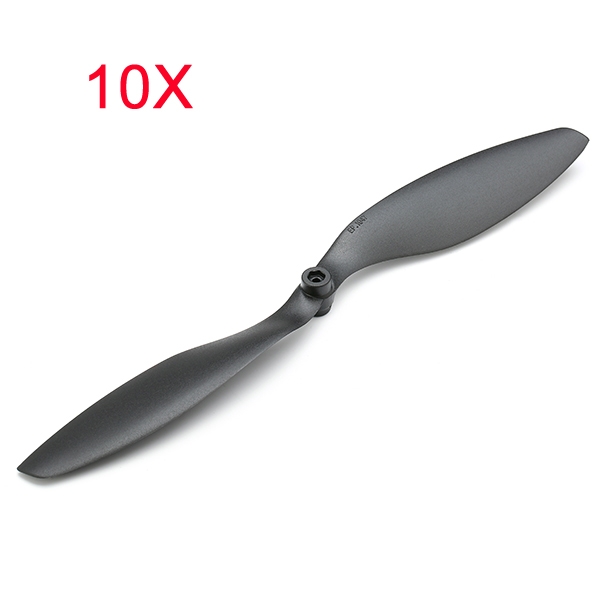 10PCS 1047 10x4.7 inch Slow Fly Propeller Blade Black CCW for RC Airplane