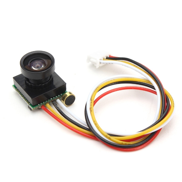 600TVL 100 Degree 1/4 Cmos 2.8mm Lens FPV Camera PAL/NTSC 3.3-5V