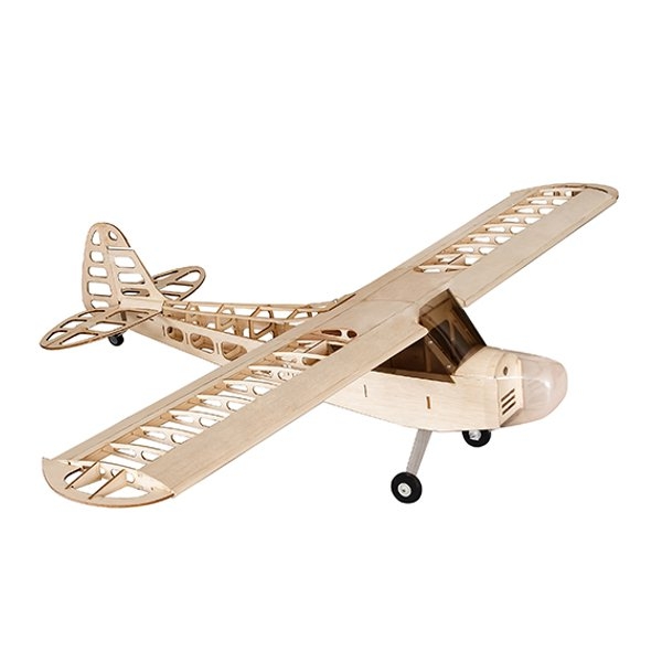 Balsawood J-3 J3 Laser Cut 1180mm Wingspan Glazing Ang Cowl RC Airplane KIT V2