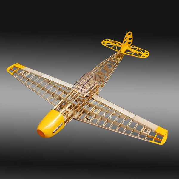 BF109 Fighter 1020mm Wingspan Balsa Wood Model Aircraft Kit
