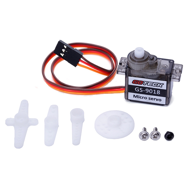 GOTECK GS-9018C Brush Micro Servo 9g 1.5KG for RC Models