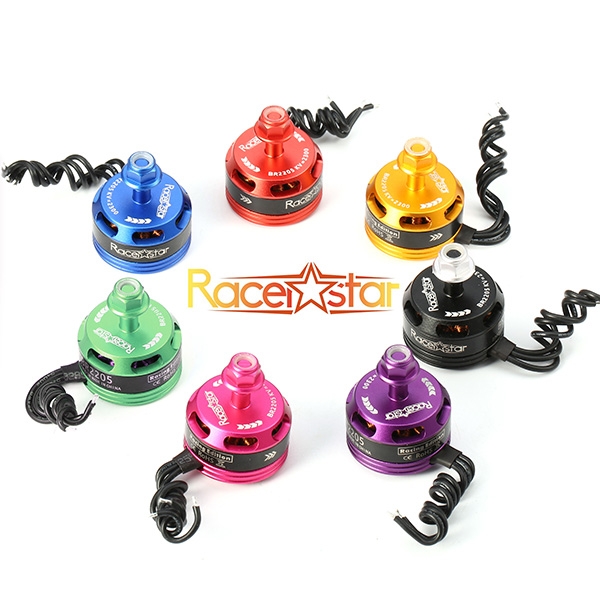 Racerstar Racing Edition 2205 BR2205 2300KV 2-4S Brushless Motor CW/CCW Purple For QAV250 ZMR250 260