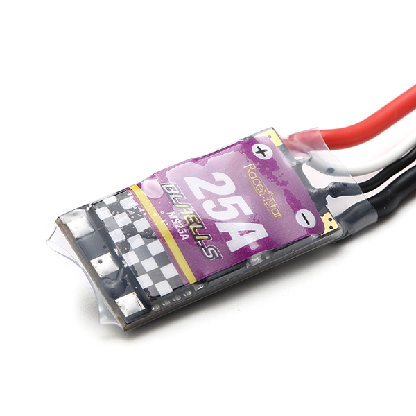 Racerstar MS Series 25A ESC BLHeLi_S OPTO 2-4S Supports Oneshot125 Oneshot42 Multishot