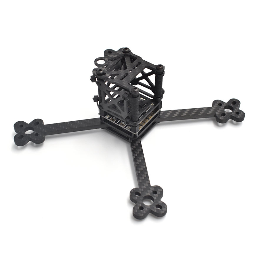 Realacc RFX185 RFX160 4mm Carbon Fiber FPV Racing Frame w/ 5V & 12V PDB Supports 4-5 Inch Prop