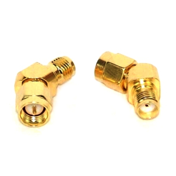 1 PCS Realacc 45 Degree Antenna Adapter Connector SMA RP-SMA For RX5808 Fatshark Goggles