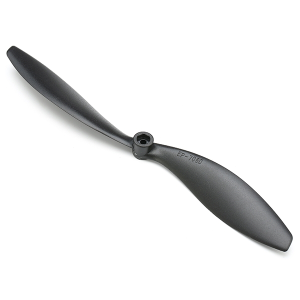 7060 7x6 inch Slow Fly Propeller Blade Black CCW for RC Airplane