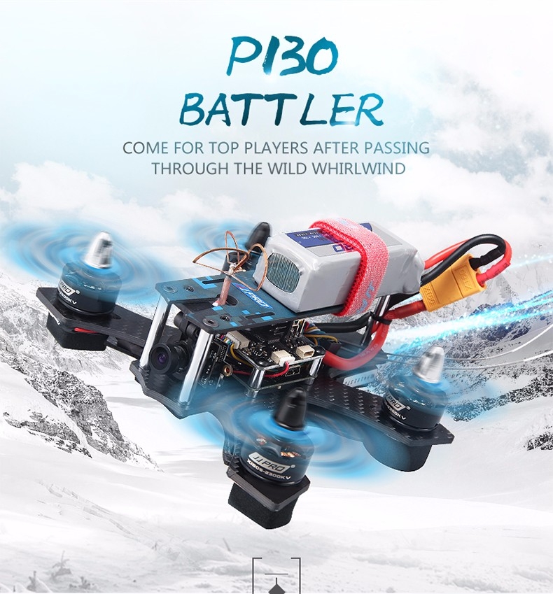 JJRC JJPRO-P130 FPV Quadcopter with  NAZE32 FPV 800TVL Camera 5.8G 25mW 40CH Transmitter ARF/ RTF