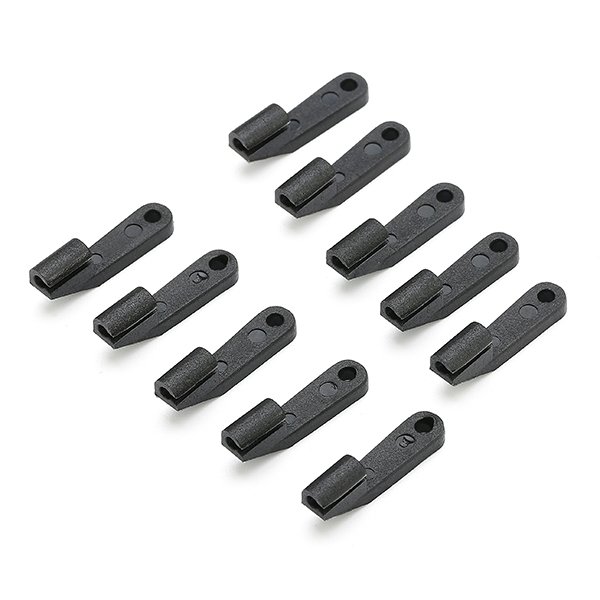 10Pcs DIY L Type Nylon Clevis Keeper Clip for RC Models