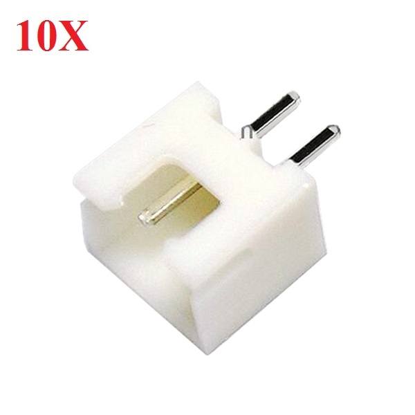 10X DIY Micro 1.25mm 2-Pin Male Straight Connector Plug