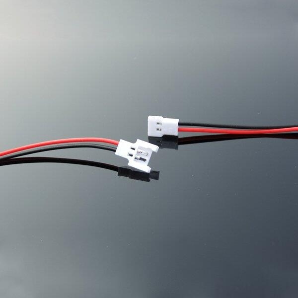 DIY 1.25mm 2-Pin Micro Male Female Connector Plug Cable for RC LIPO Battery FPV Drone Quadcopter