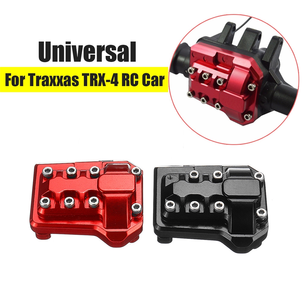 1PC CNC Machined Aluminum Diff Cover for TRX4 Crawler Racing Rc Car Vehicles Model Spare Parts Universal