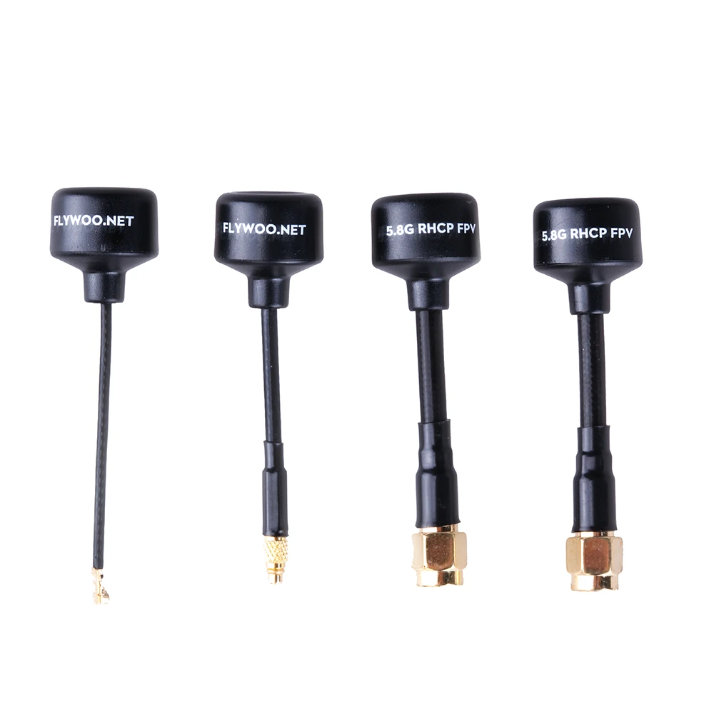 2pcs Flywoo 5.8Ghz 2.0dBi FPV Transmitter Antenna RHCP SMA/RP-SMA/UFL/MMCX For FPV RC Racer Drone