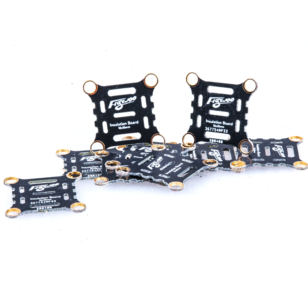 10 PCS Flywoo 16x16mm Insulation Board Short Circuit Protection for F3 F4 F7 Flight Controller 4in1 Brushless ESC RC Drone FPV Racing