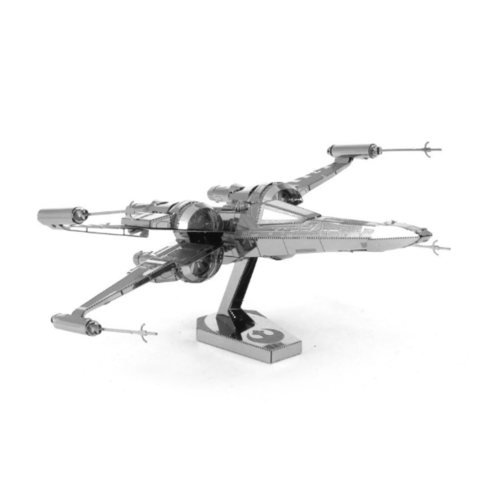 DIY Metal Assembly Model 3D Three-dimensional Puzzle X-wing Fighter Indoor Toys