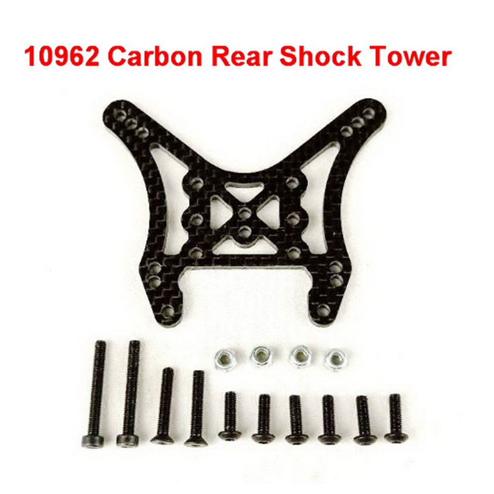 VRX Upgrade Carbon Front Rear Shock Adapter Bracket For RH1006 1/10 Gas Engine RTR RC Car Parts 10961 10962