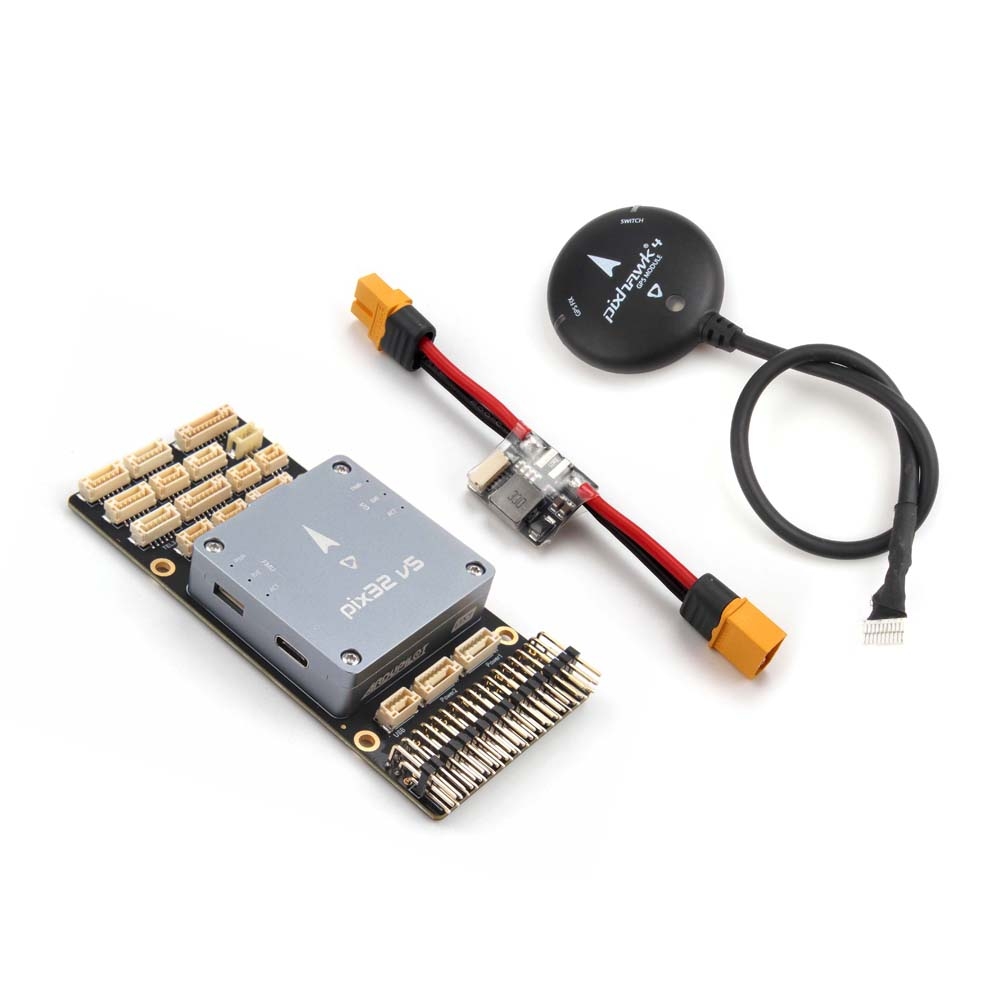 Holybro PIX32 V5 Pixhawk Flight Controller & PM02 V3 Power Management Board & GPS UBLOX NEO-M8N & Base Board for RC Drone Multirotor