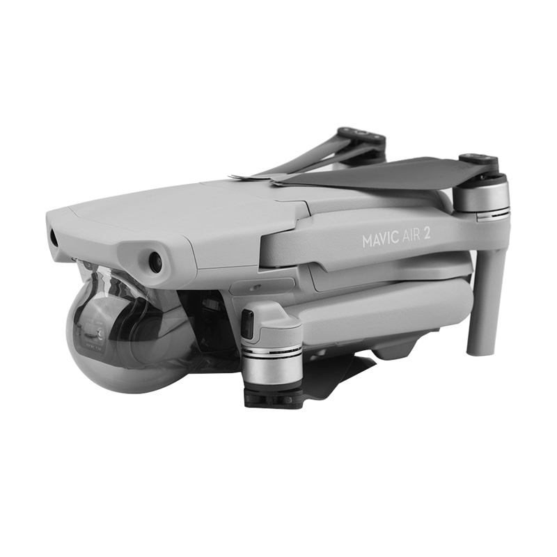 Gimbal Camera Protector Transparent Black Half Coverage Cover for DJI MAVIC AIR 2 RC Drone Quadcopter