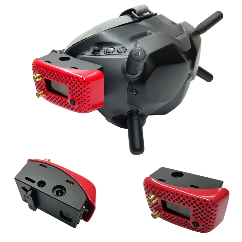 URUAV V3.0 V3.0 PLUS Metal Adapter Mounting Case for DJI Fatshark FPV Goggles