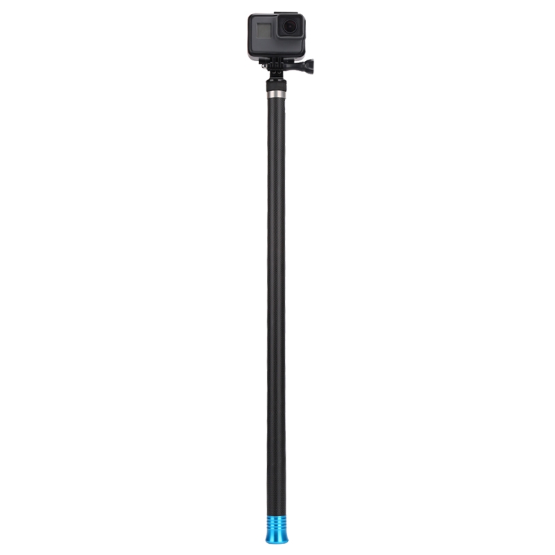 TELESIN 56cm-270cm 2.7m Adjustable Selfie Stick Carbon Fiber Extension Rod for Action Cameras Gimbals